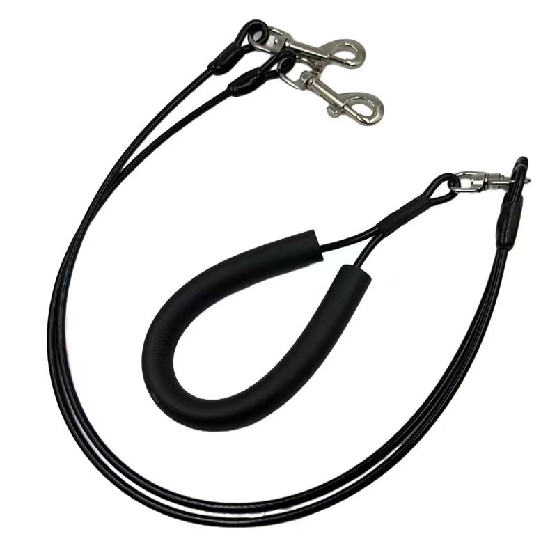 PetSafe Stainless Steel Dog Lead Outdoor Training Rope 1.5m Foam Handle ...