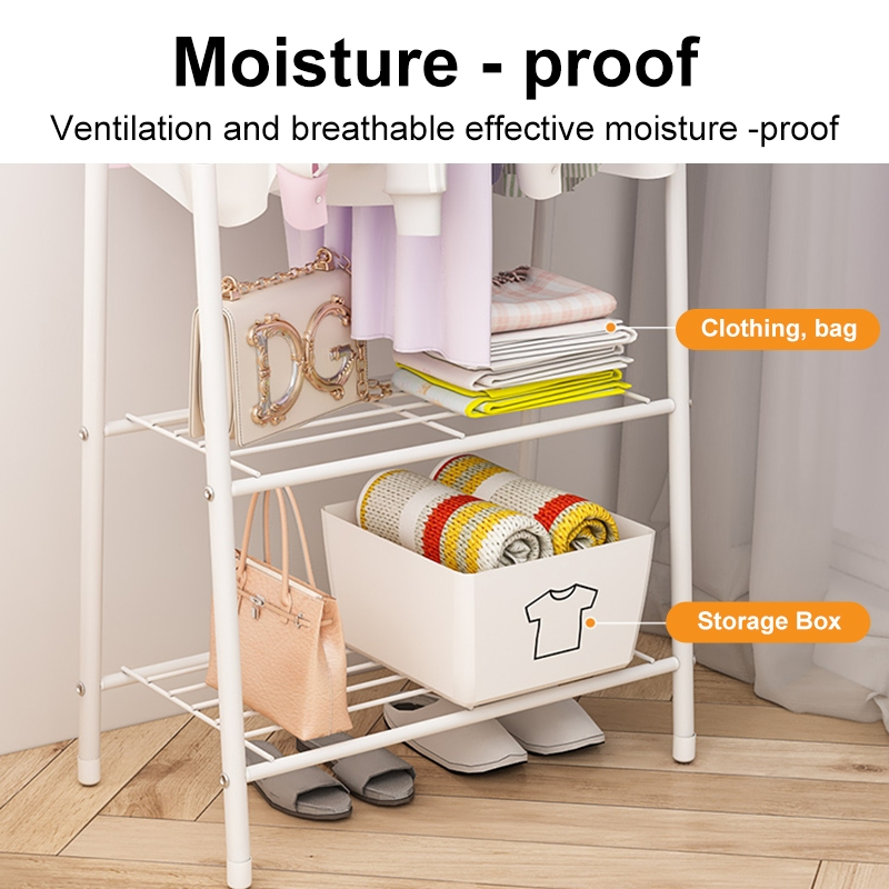Clothes Organizer Triangle Clothes Rack Hanging Cabinet For Clothes ...