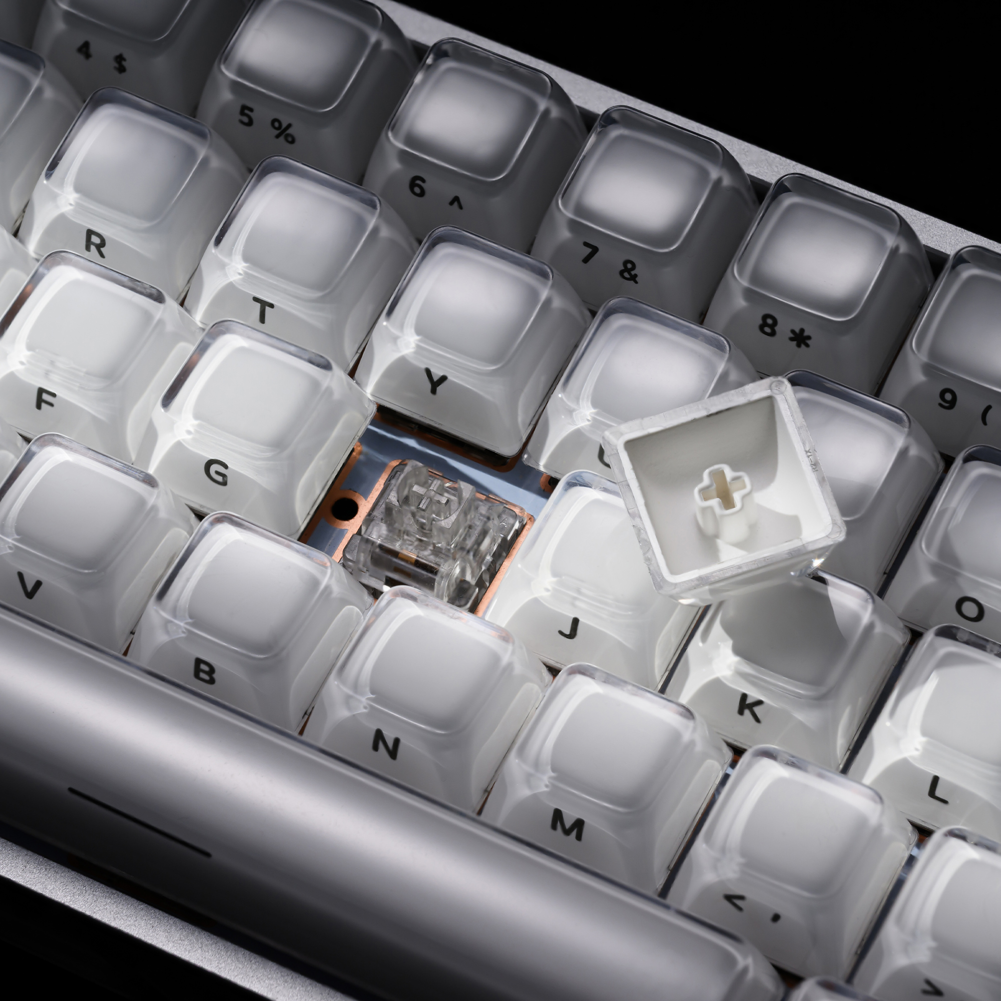 XVX Keycap Crystal Jelly Crystal Jello Keycaps OEM Profile 2.0 Double ...