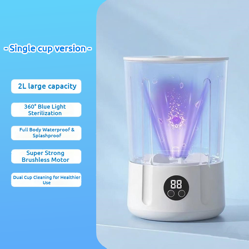 BBG Wireless Washing Machine Portable Underwear Cleaner 2L Mini Socks ...