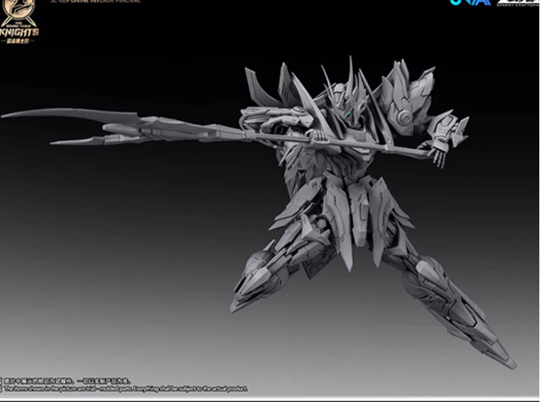 SNAA SC-009 PERCIVAL 1/144 Artifact Resonator Pasival Assembly Model ...