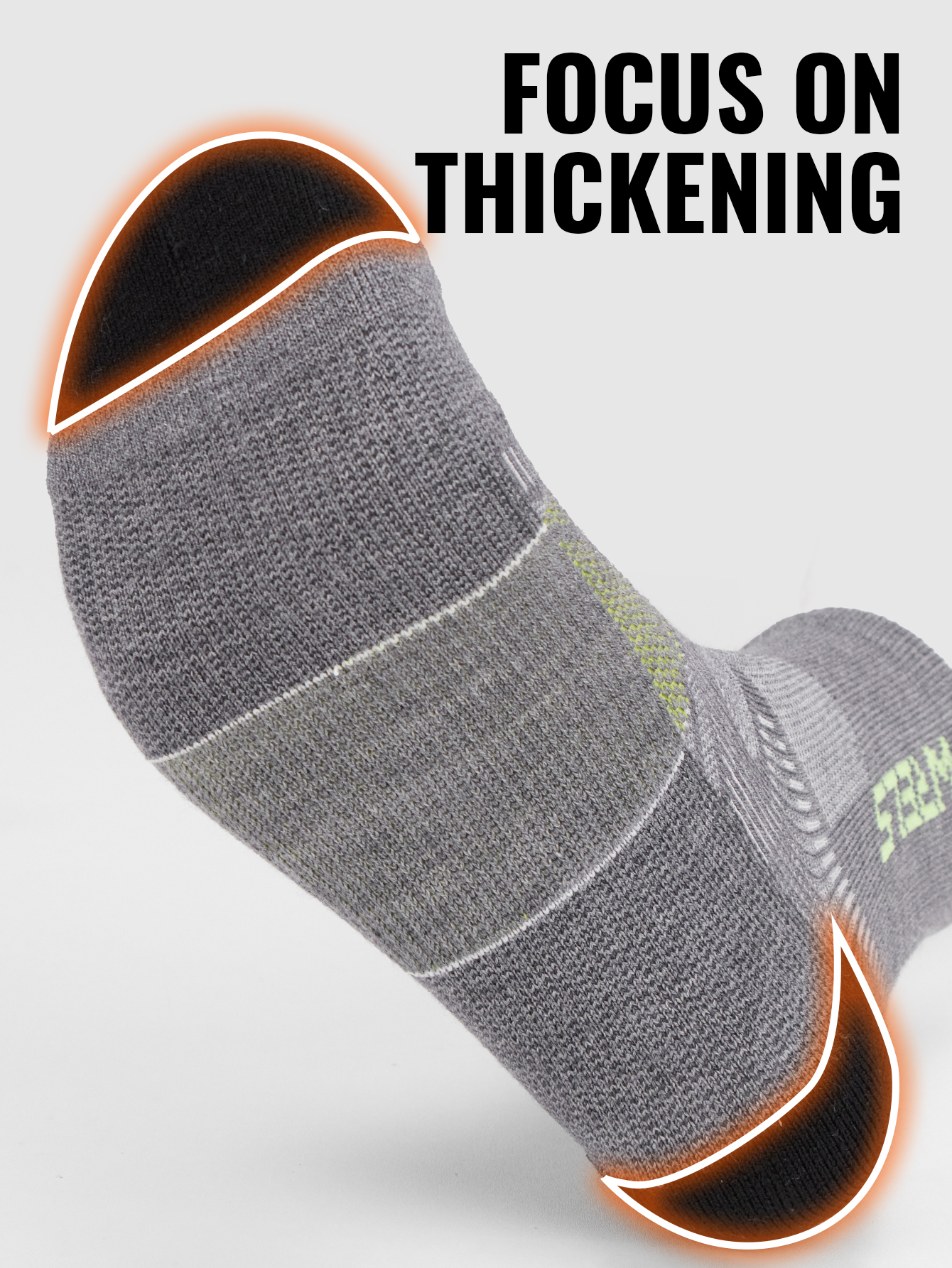WRELS Merino Wool Socks Are Professional Outdoor Sports Sweat-Wicking ...