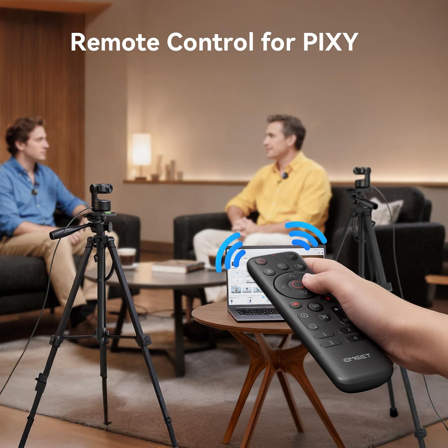 EMEET 4K Webcam Pixy met automatische tracking - kleine