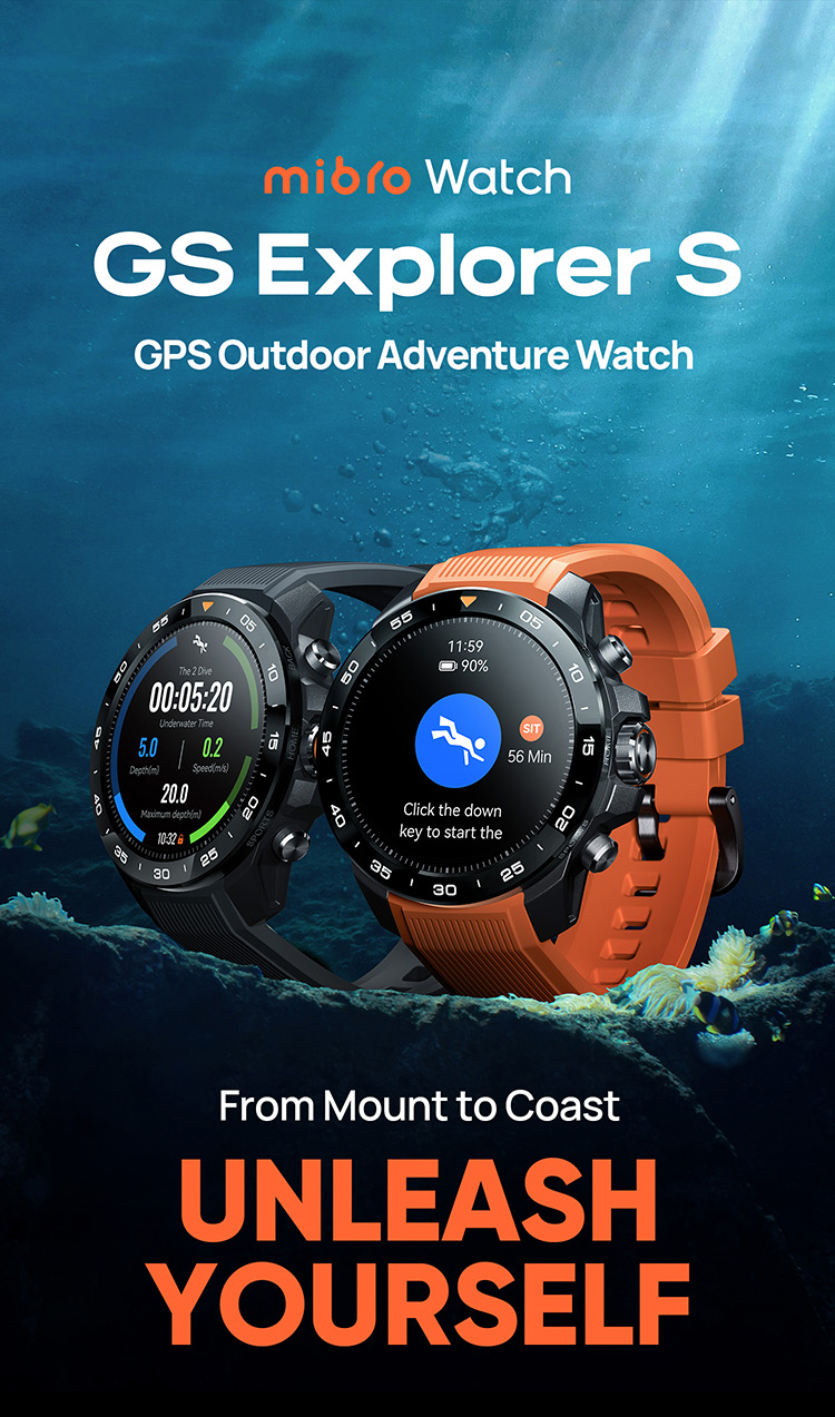 Mibro GS Explorer S Outdoor Smartwatch Bluetooth Call 1.32” AMOLED ...