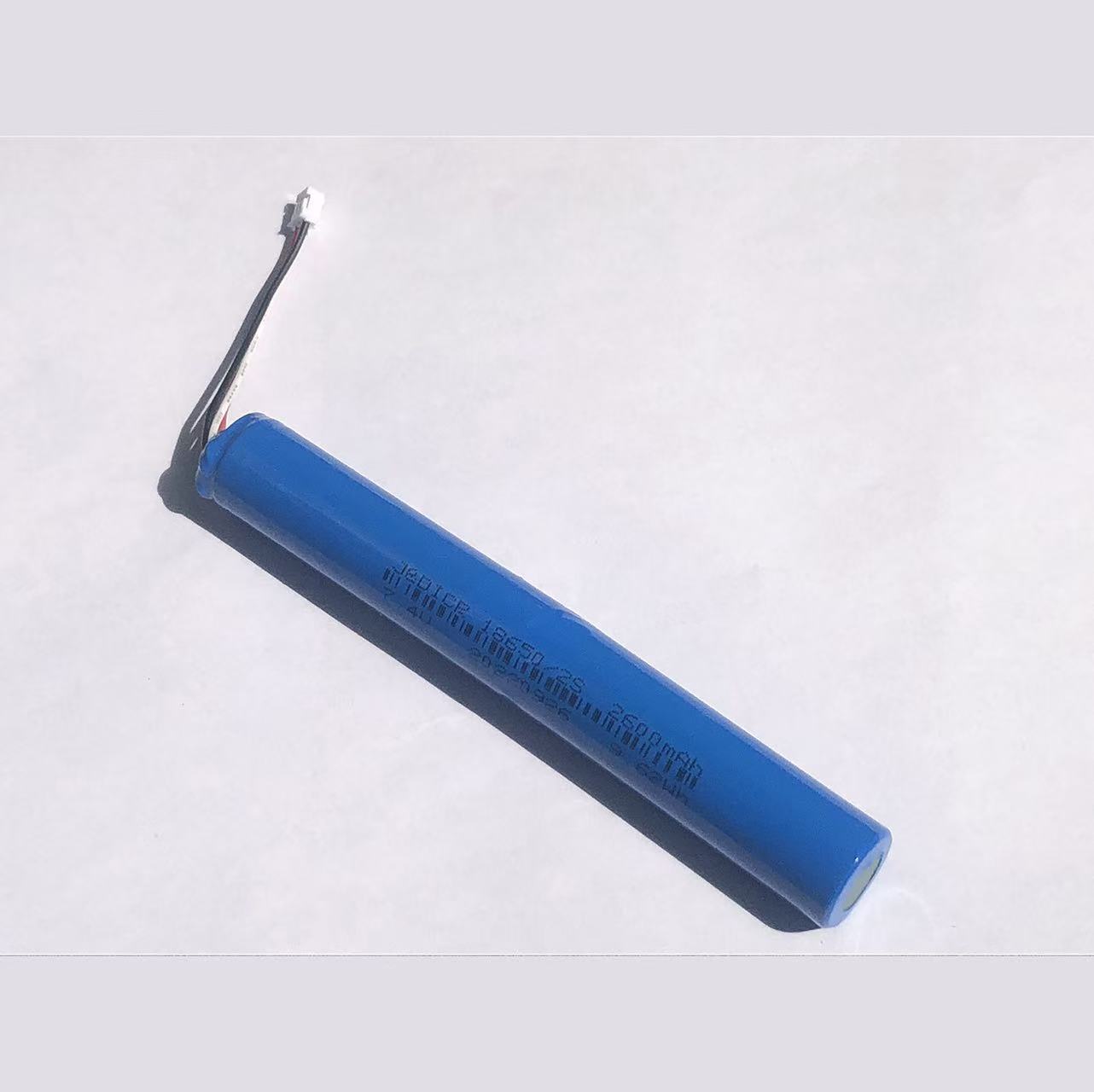 18650 lithium battery - long rectangular single-cell two-section ...