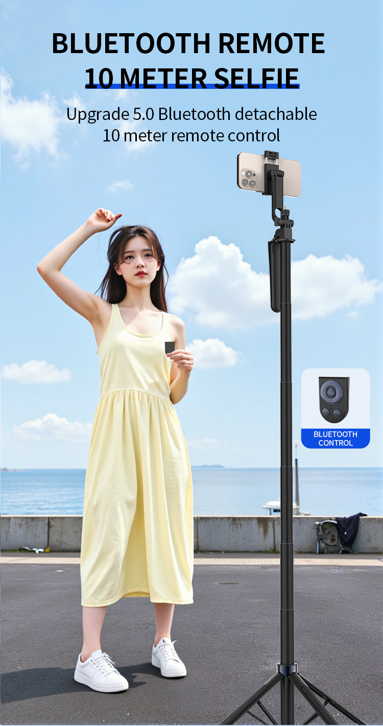 AVIDUS R30 Selfie Stick Quadruped Stabilizer 360° Rotation Wireless ...