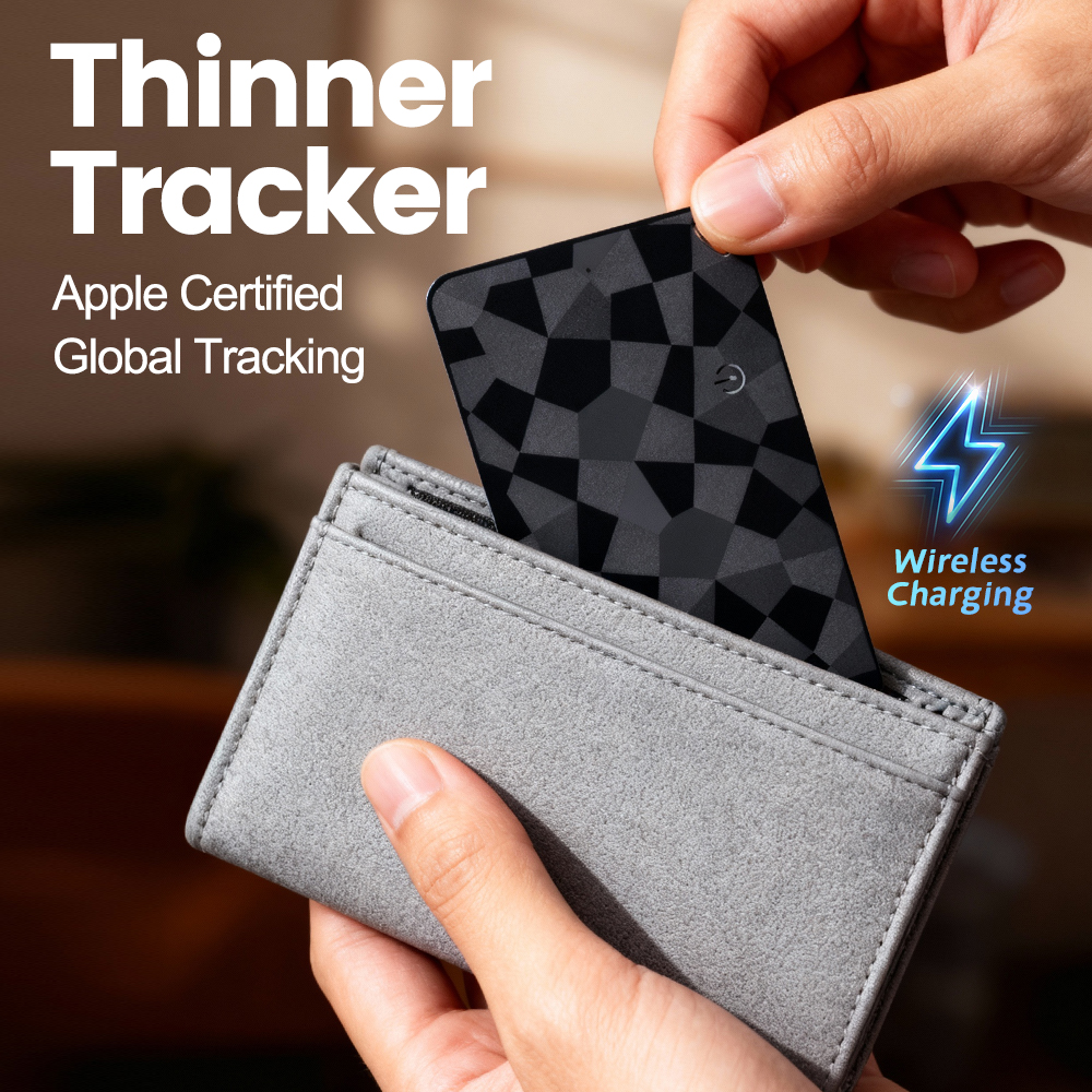 Ultra Slim Tracking Card Wallet Anti-Loss Gps Tracker Smart Location ...