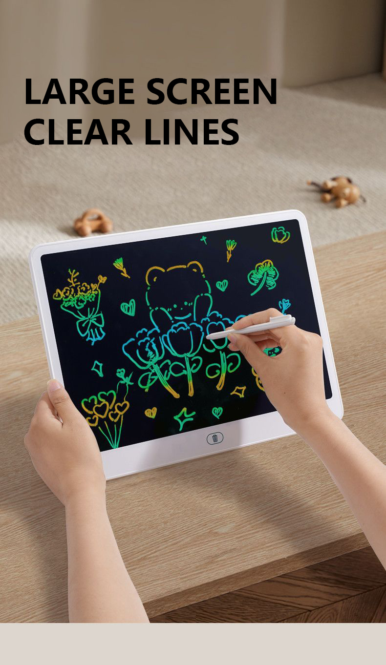NIKO LCD Writing Tablet For Kids Colorful Writing Board Digital Drawing ...