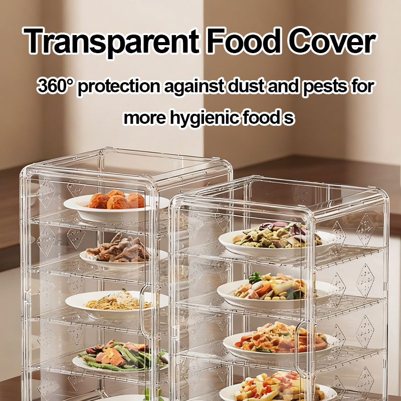 5Layer Household Food Storage Box nsulated Keeper Basket Rice Cover ...