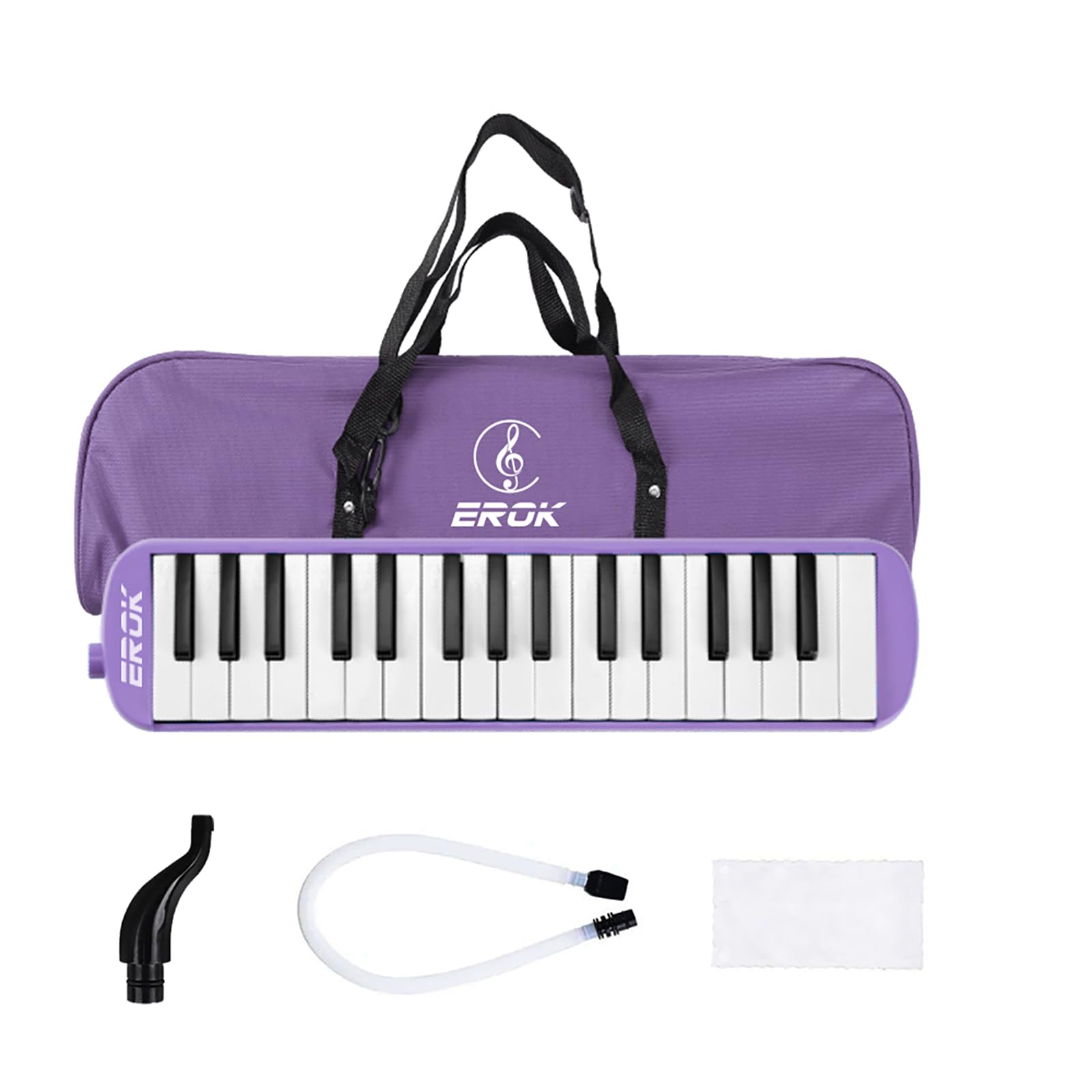 EROK 32 Keys Melodica Mini Piano Keyboard Musical Instrument Mouth ...