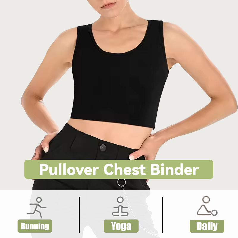 【READY STOCK】 Bandage chest Binder Pullover Breast Binder Corset Plus ...