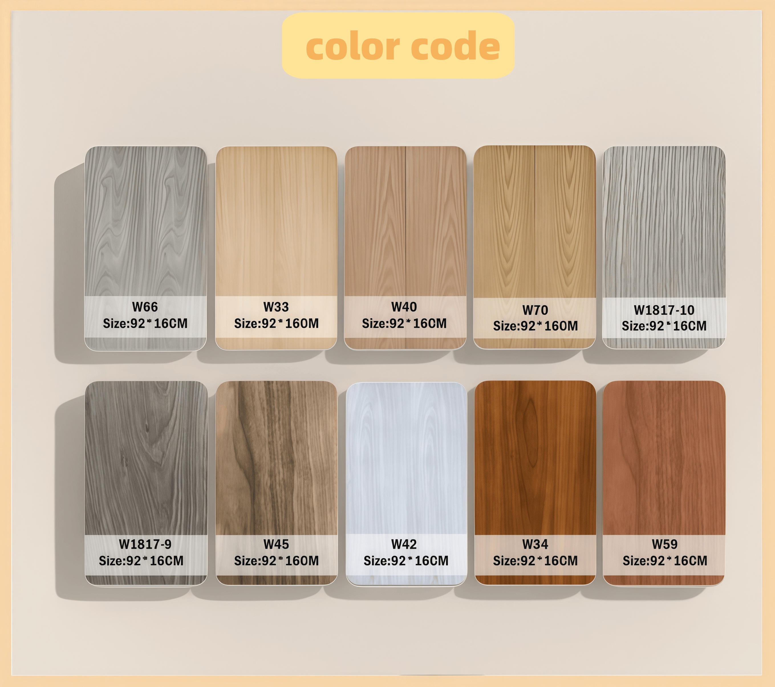 100PCS vinyl Floor sticker PVC Self-Adhesive 91cm x 15cm Wooden ...
