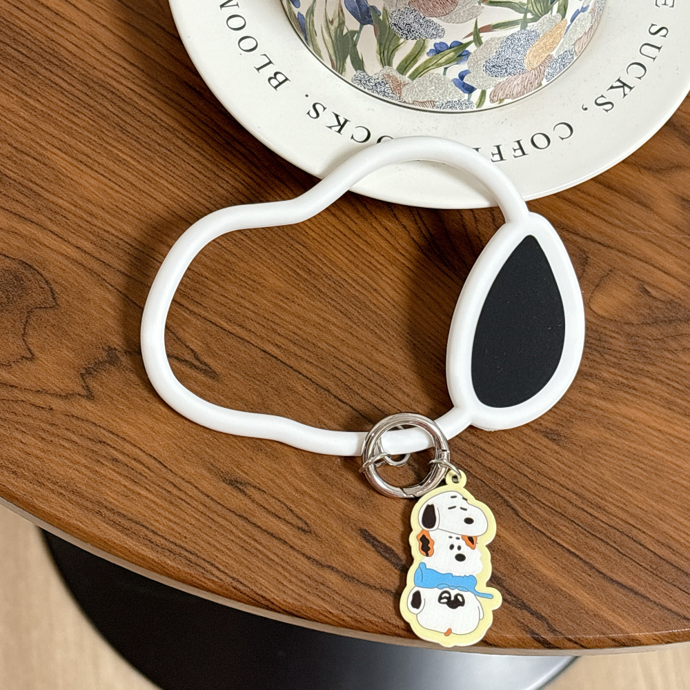 Cute Cartoon Mobile Phone Lanyard Snoopy Wrist Strap Stitch Anti-lost ...