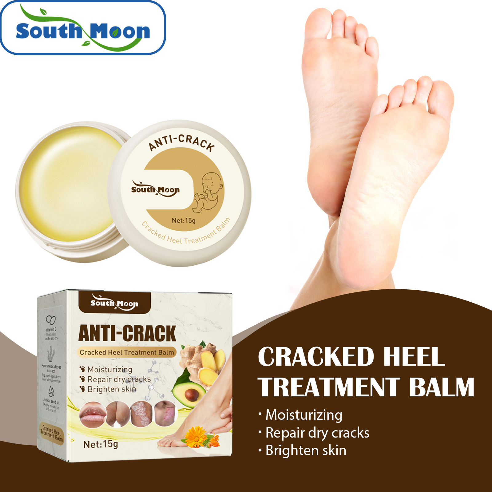 Anti-drying Cracked Feet Repair Cream is a moisturizing skin foot care ...
