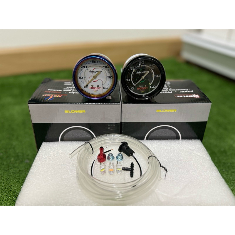 Auto Meter Boost Blower Meter 35PSI / 60PSI – Universal 4x4 Diesel ...