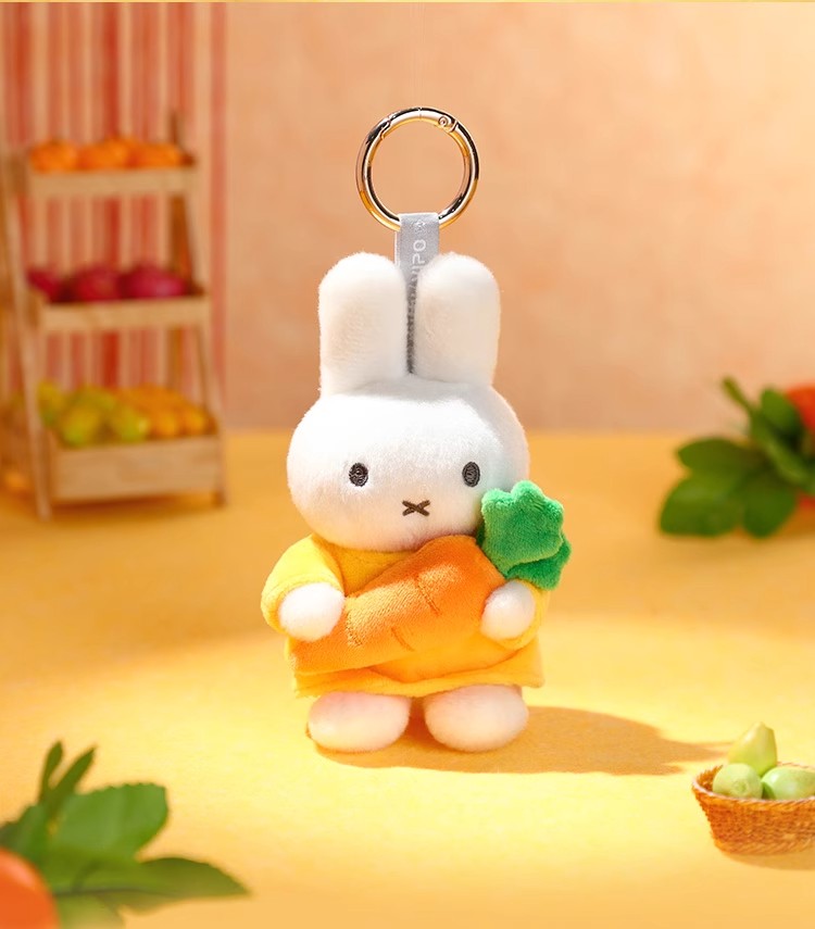 Miffy Plush Rabbit Keychain Cute Bunny Doll Plush Trendy Toy Birthday ...