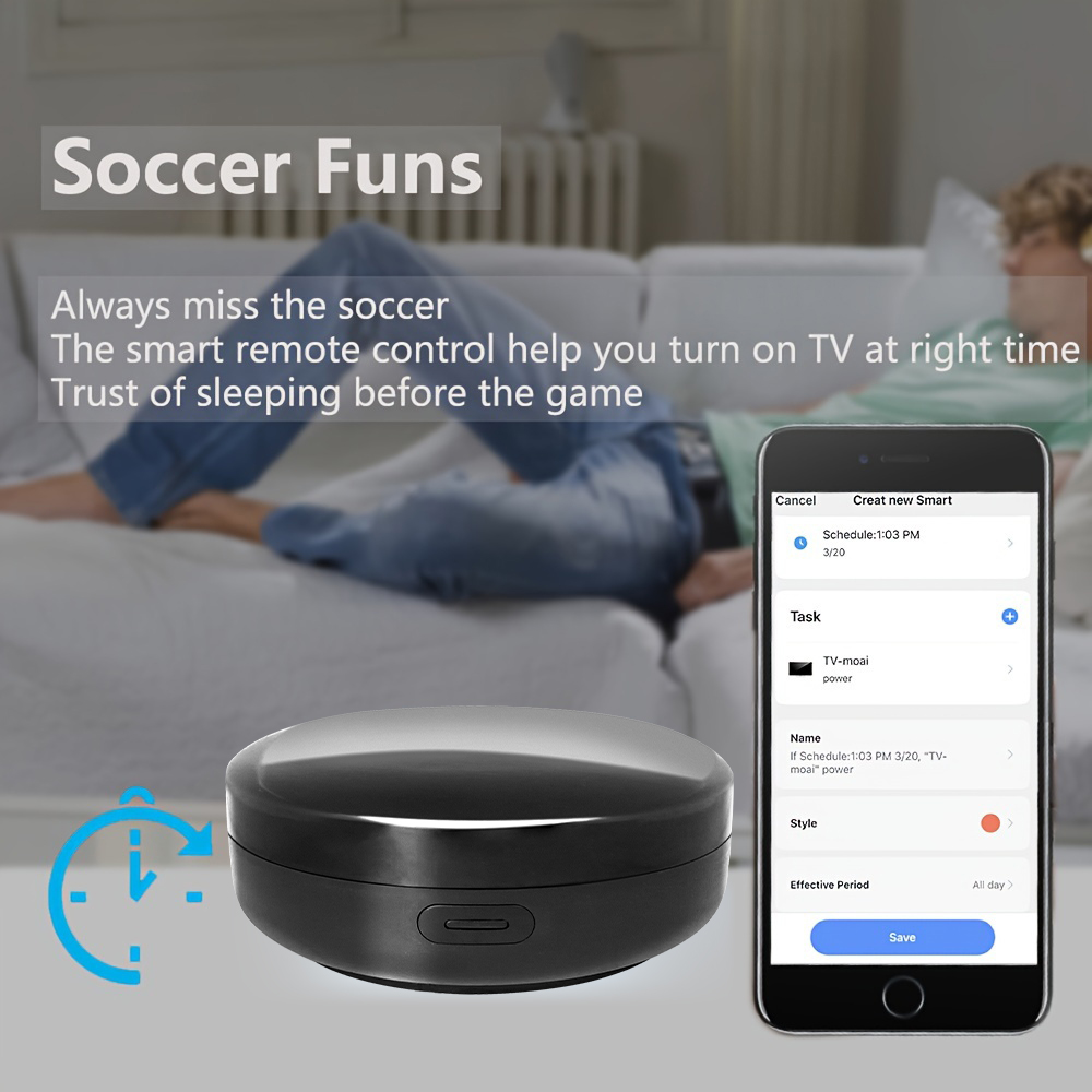 Tuya WiFi IR Remote Control Smart Universal for TV Air Conditioner ...