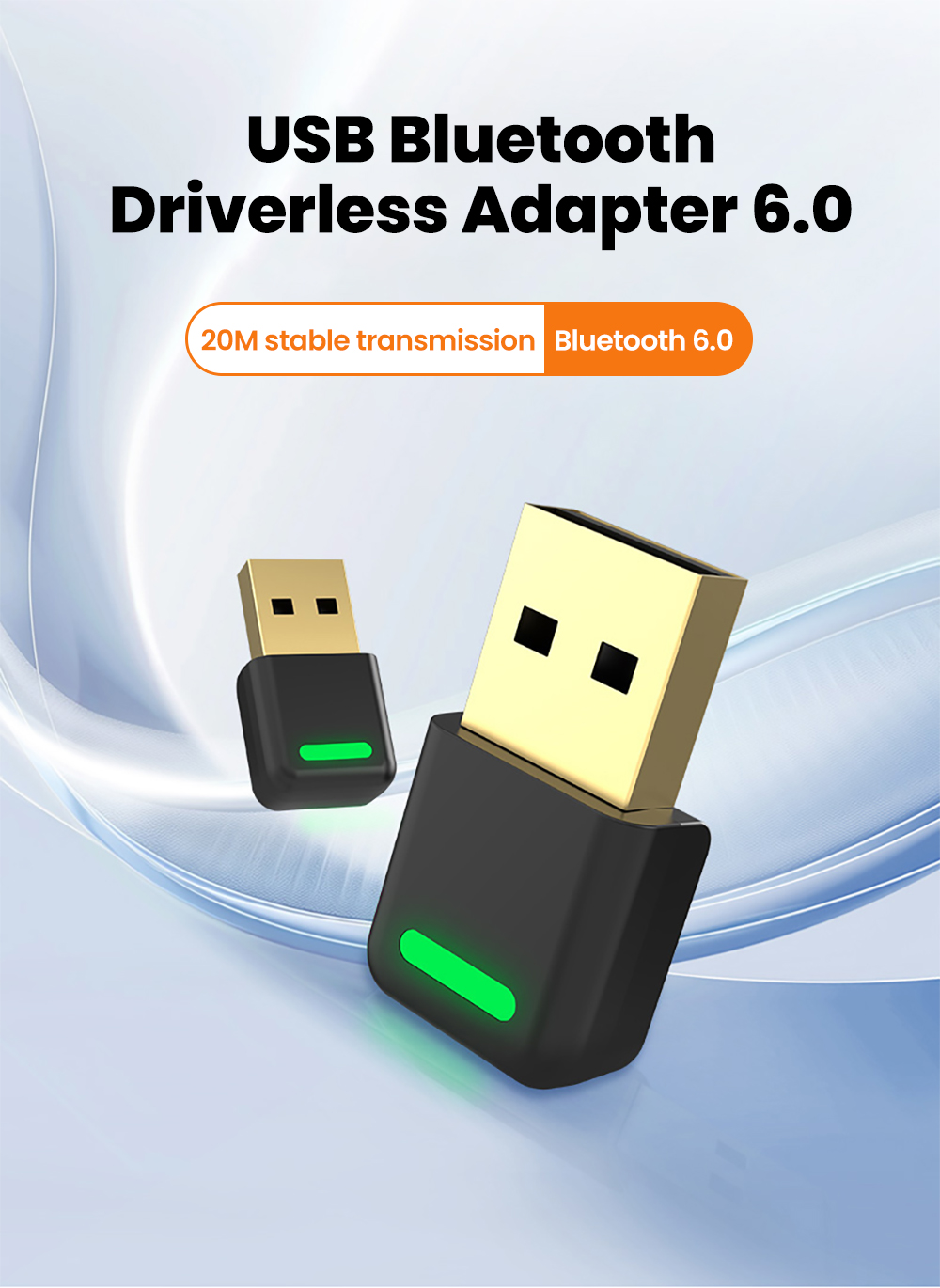 Bluetooth Adapter 6.0 Driver Free USB Desktop Computer Wireless ...