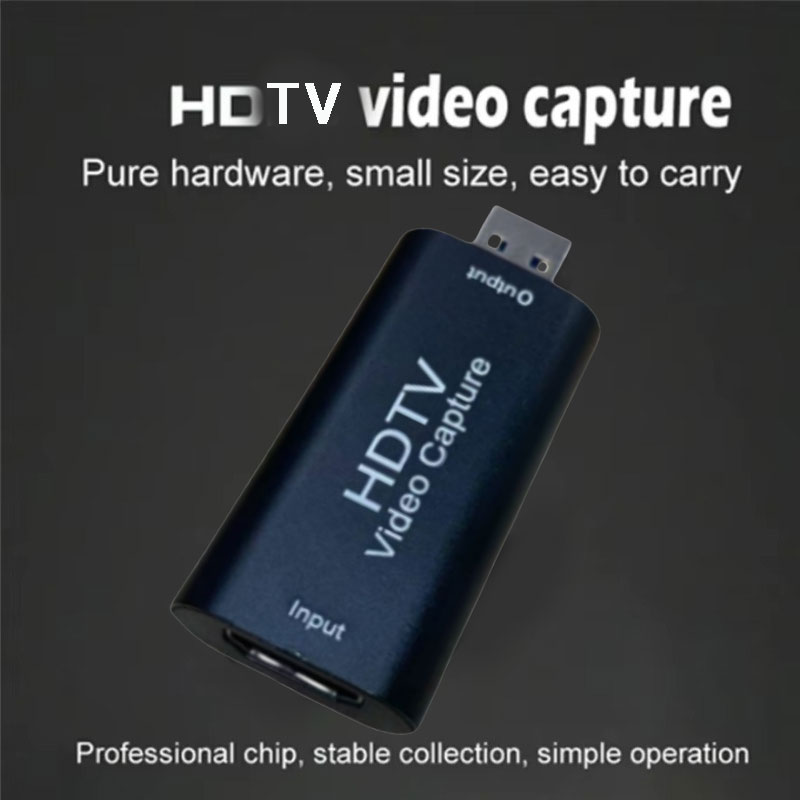 4K 1080P HDMI Video Capture Card with USB for Camera Camcorder and Game ...
