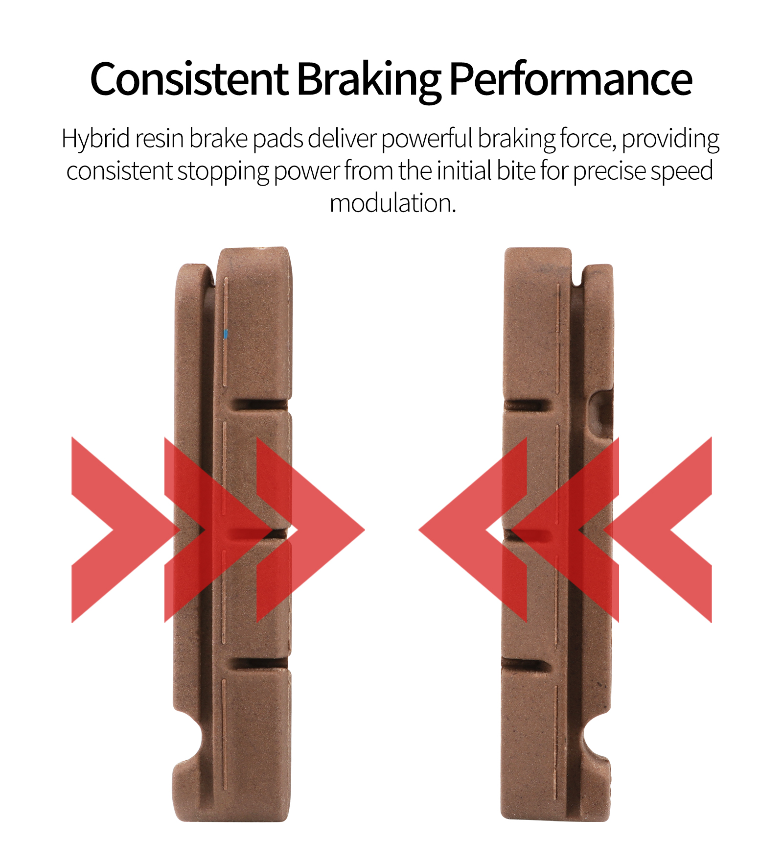 IIIPRO Carbon Fiber Wheelset Brake Pads Rim Brake V Brake C Brake for ...