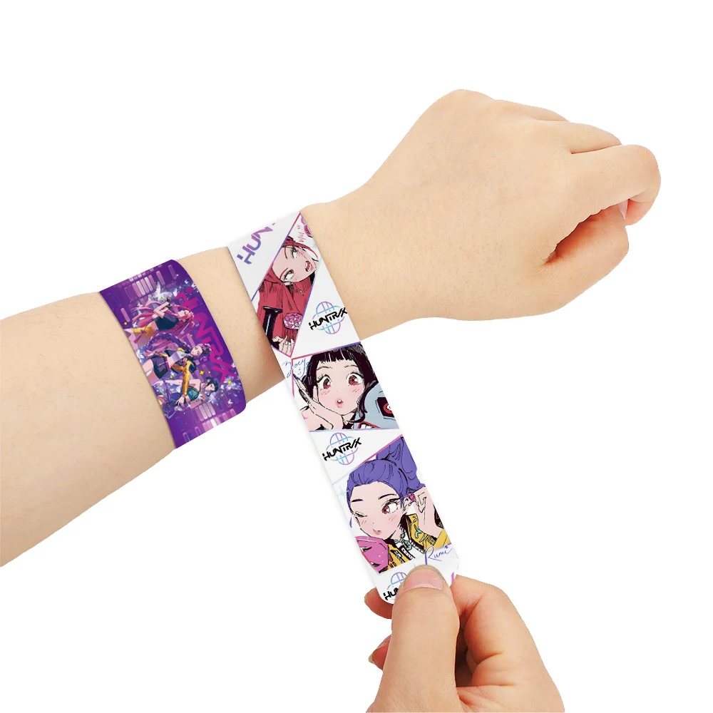 Ensemble De 6 Bracelets Inspirés De Demon Hunters (K-Pop) - Personnalisés Aux Noms Zoey, Rumi, Mira - Fait Main, Perles Colorées