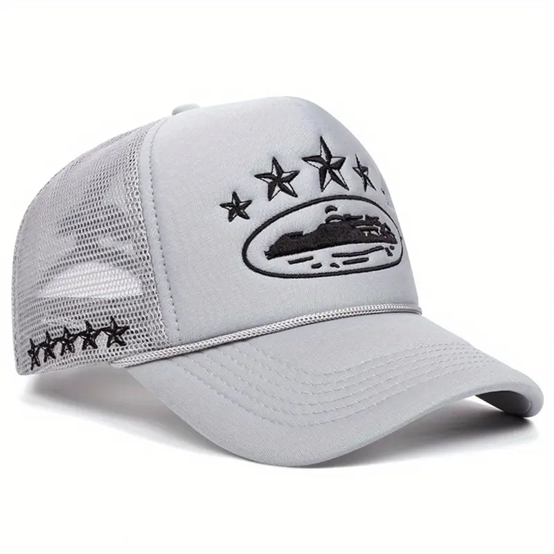 corteiz Five-star ship baseball cap women men Street hip-hop hat mesh ...