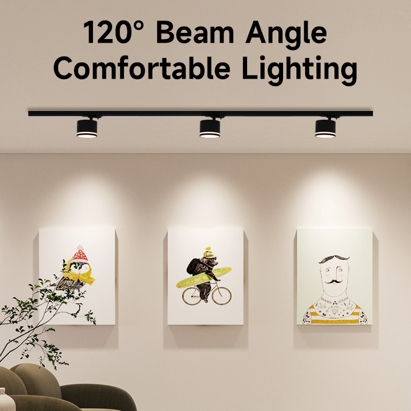 3 Colors LED Track Light GX53 Ceiling Lamp Rail Spot Light | Shopee ...