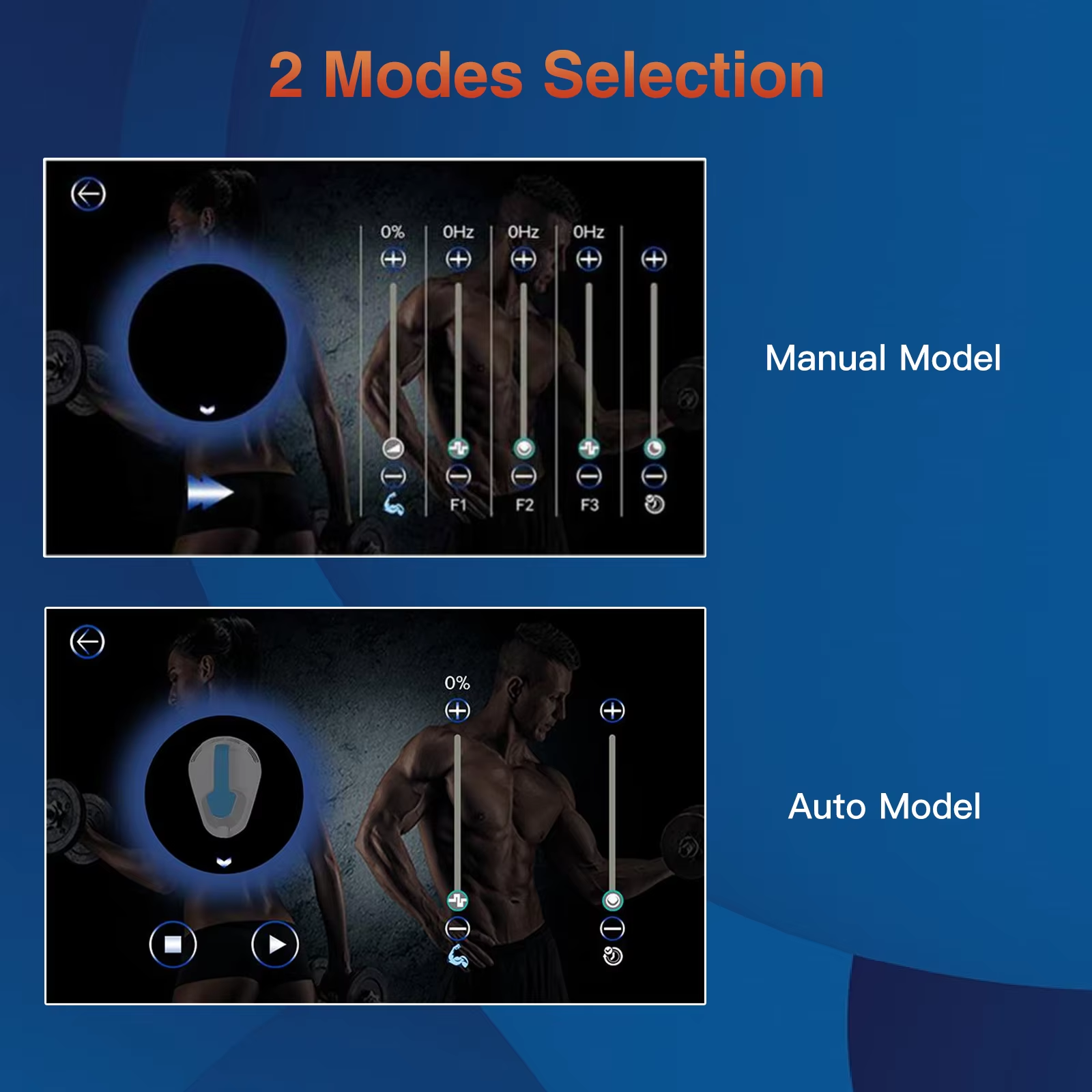 7 Tesla Ems Electrical Muscle Stimulation Body Sculpting Mini Ems ...