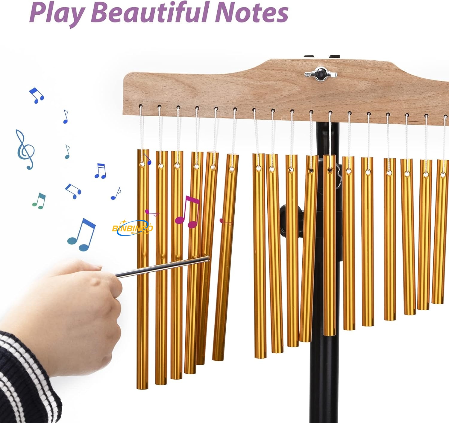 36/25-Tone Wind Chime Orff Percussion Instrument Kindergarten Teaching ...