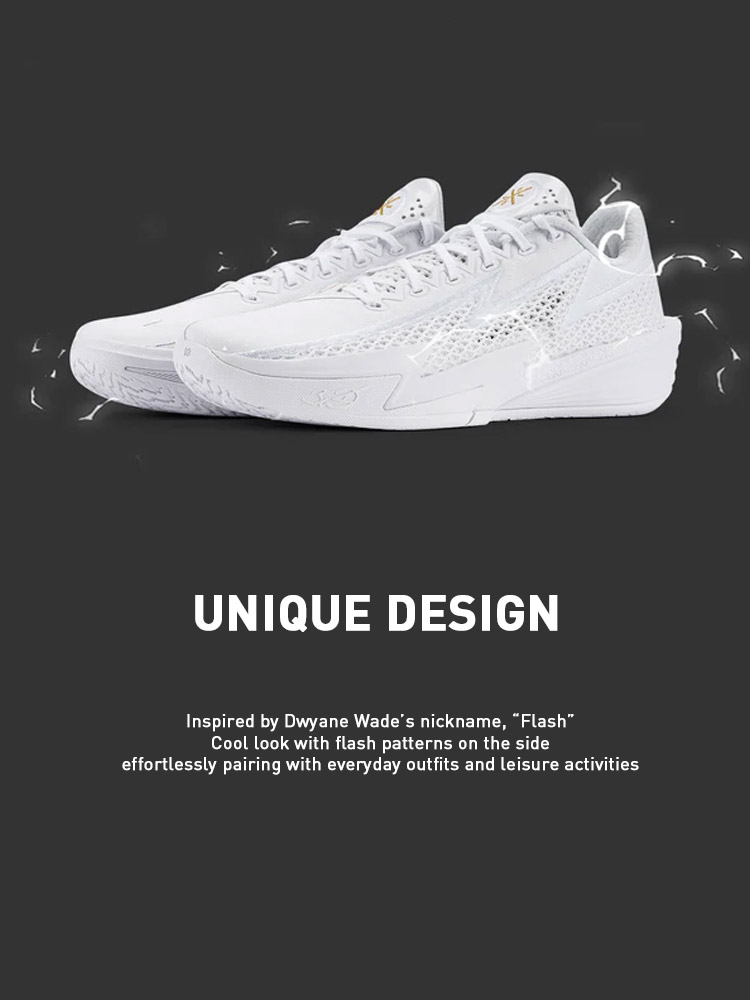 LI-NING WADE FLASH 2 Men's Basketball Shoes Wear Resistant Breathable ...
