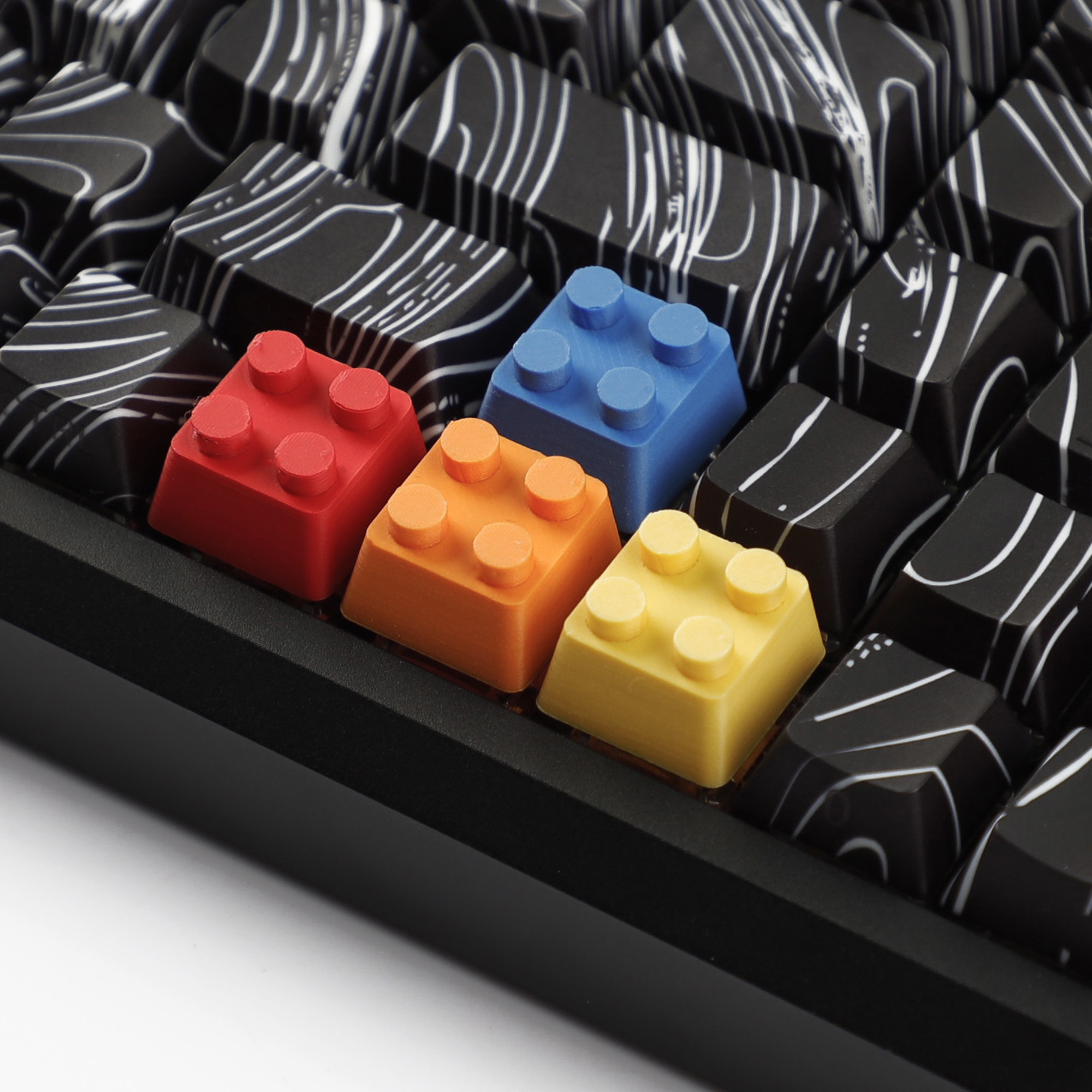 YMDK 4pcs Color Building Block Brick Arrow Keys Creative 3D Printed ...