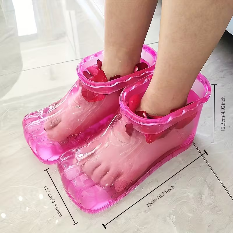Movable Foot Soaker, Portable Feet Soaking Tub Massage Foot Bath Shoes ...