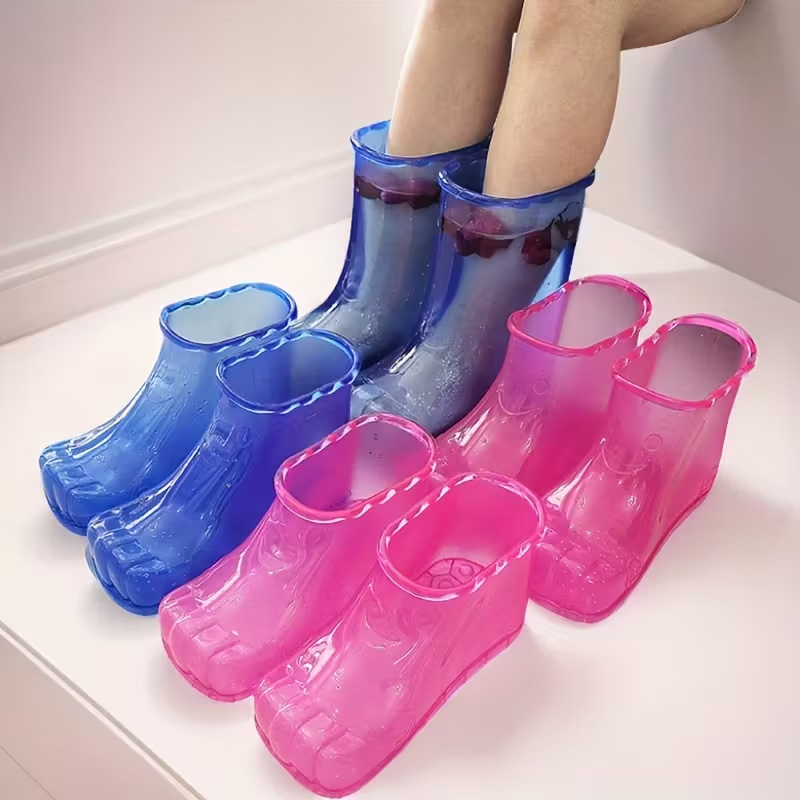 Movable Foot Soaker, Portable Feet Soaking Tub Massage Foot Bath Shoes ...