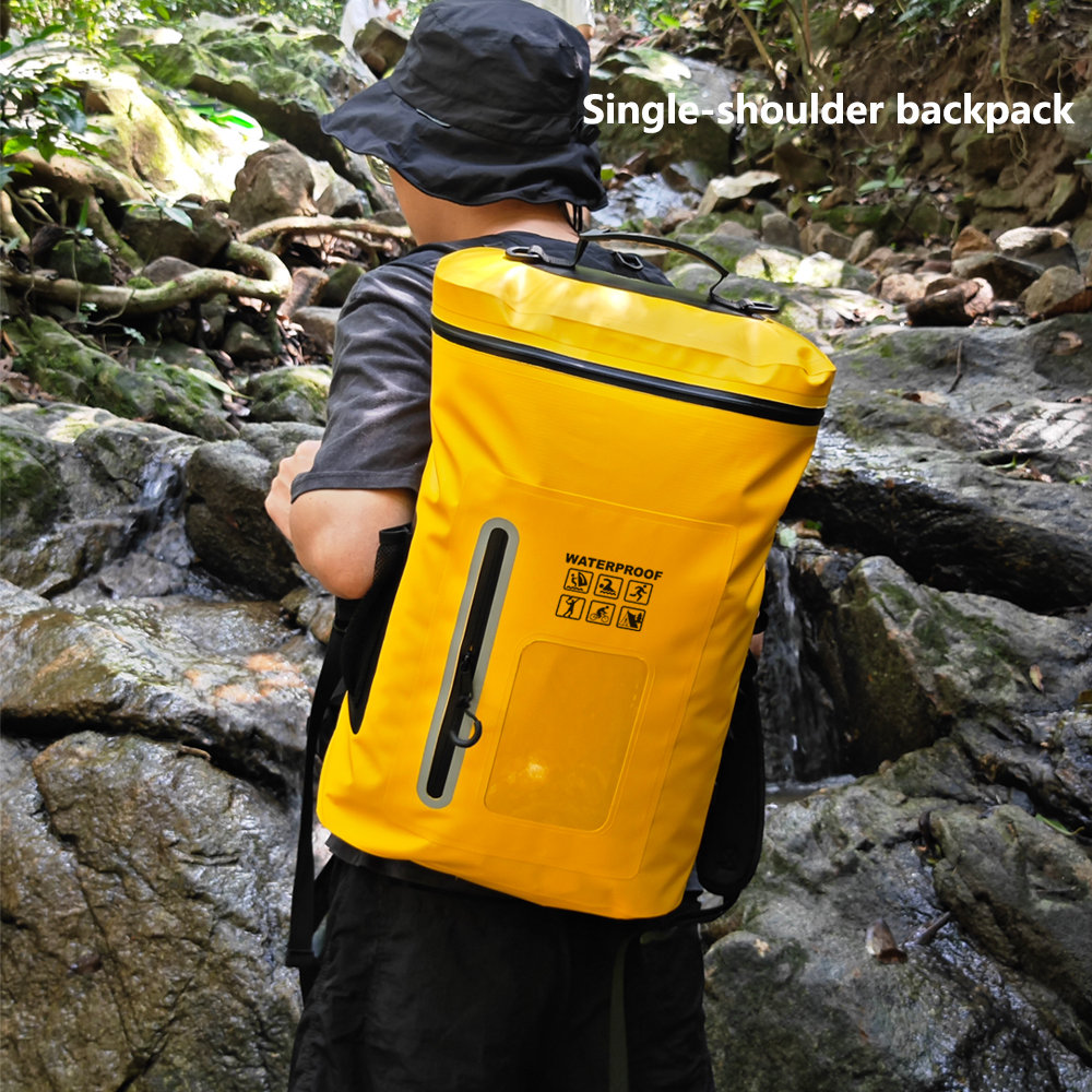 Waterproof Backpack 35L, 25L Heavy Duty Dry Bags with Transparent ...