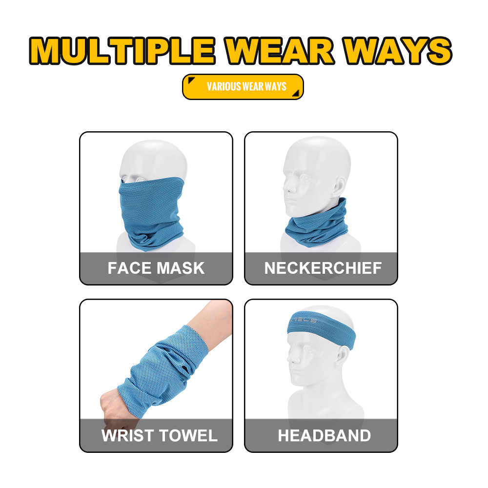 WRELS Scarf Cooling For Running And Sweat Absorption Outdoor 1008 ...