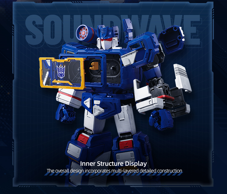 [NEW] Blokees Transformers Legend SOUNDWAVE Action Edition- AE03 ...