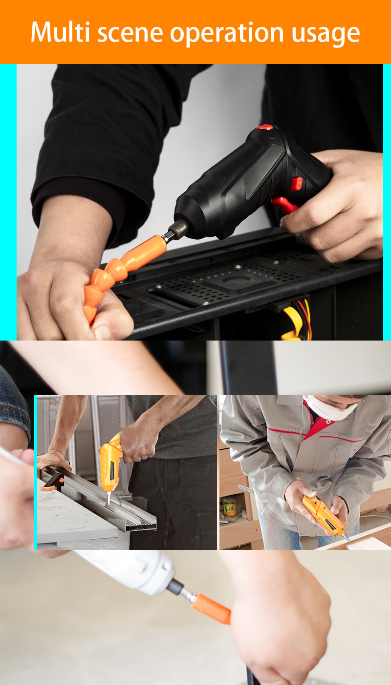 Folding Power Screwdriver Set, Portable & Compact, USB-C Charging ...
