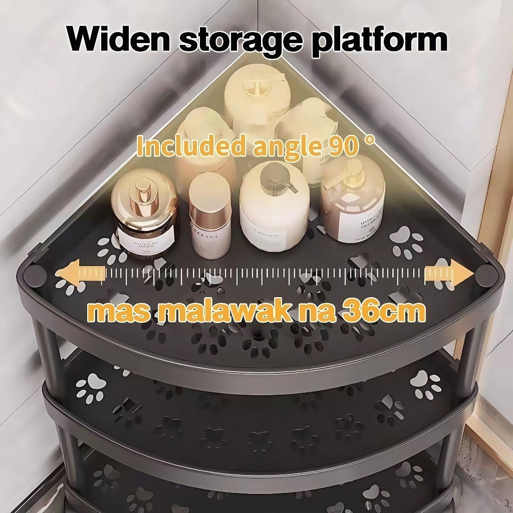 Bathroom Organizer Rack Toiletries Organizer Comfort Room Corner ...