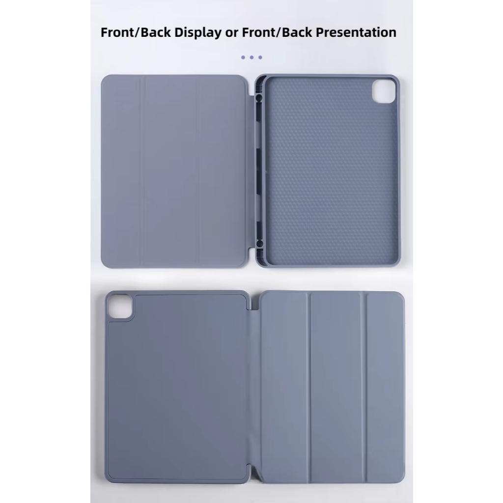 UncleZ Acrylic Clear Y-Fold Stand Case for Xiaomi Pad 7/6/5 Pro & Redmi ...