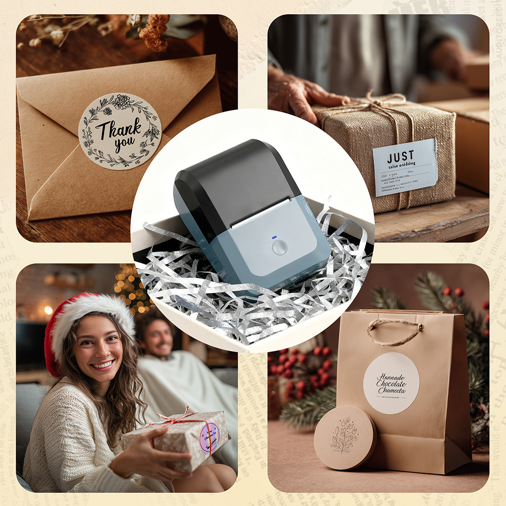 Flashlabel portable Bluetooth Thermal Label Printer-Y50P Mini Thermal ...