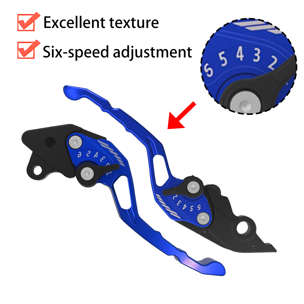 CLICK V2 / CLICK V3 COMBI CNC ALLOY BRAKE LEVER SET FOR HONDA CLICK V2 ...