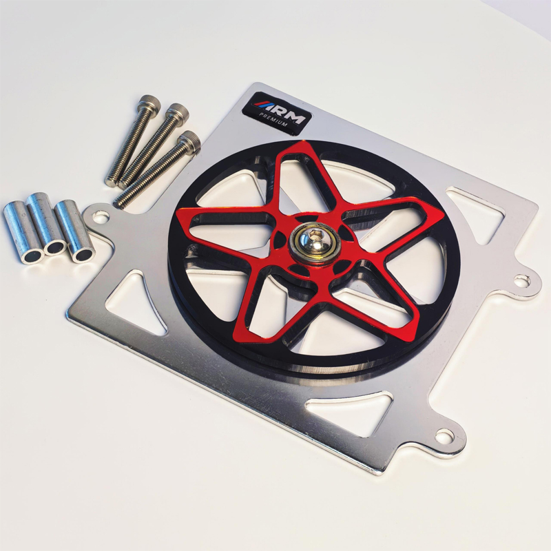 Spinner CNC Radiator Cover With Blend Star Mirror For CLICK125/150 ...