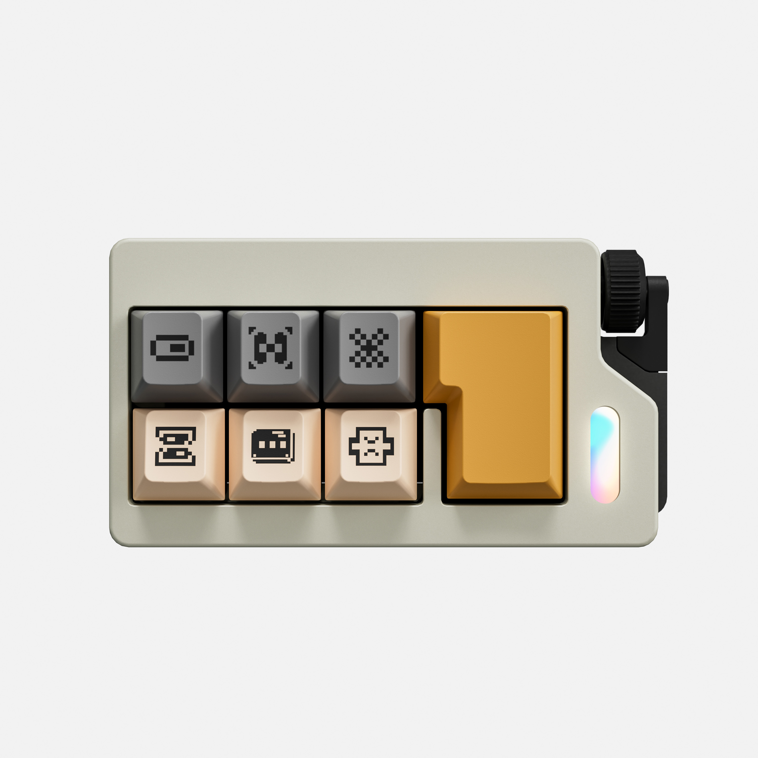 Yongqiu M7+ Mini Mechanical Keyboard Changable Keys Function Hot swap ...