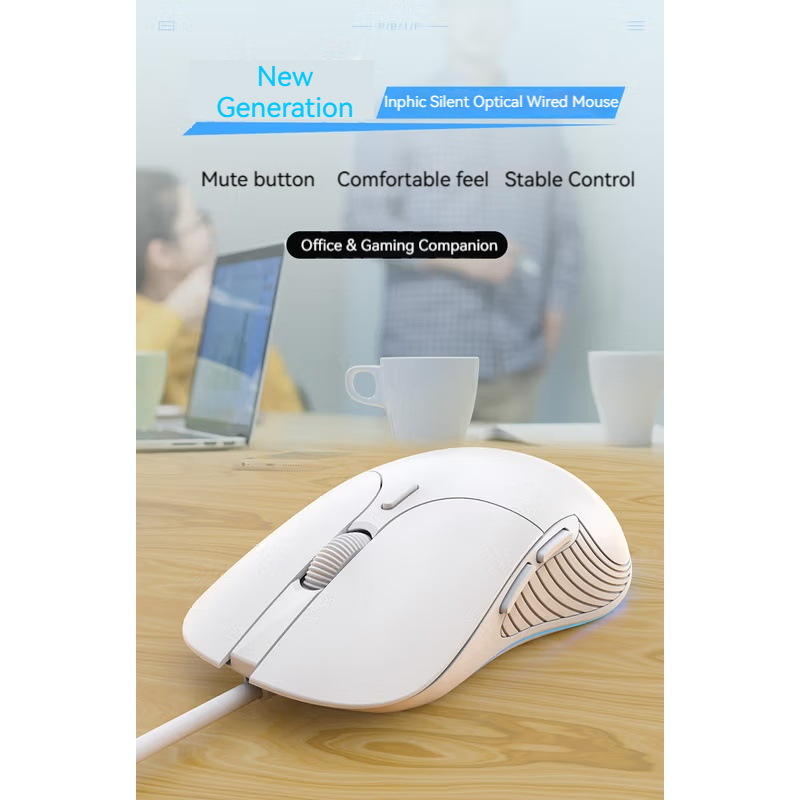 ASUS-Exclusive wired silent gaming mouse 6 key High Configuration usb ...