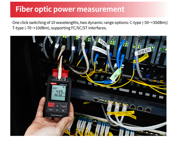 UNI-T UT693A Series Optical Multimeter 1mW 30mW With 10 Types Of ...