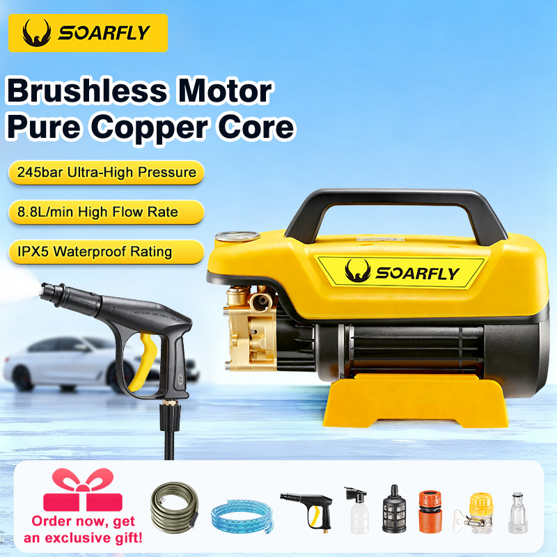 SOARFLY High pressure water jet car washer household cleaner spray car ...