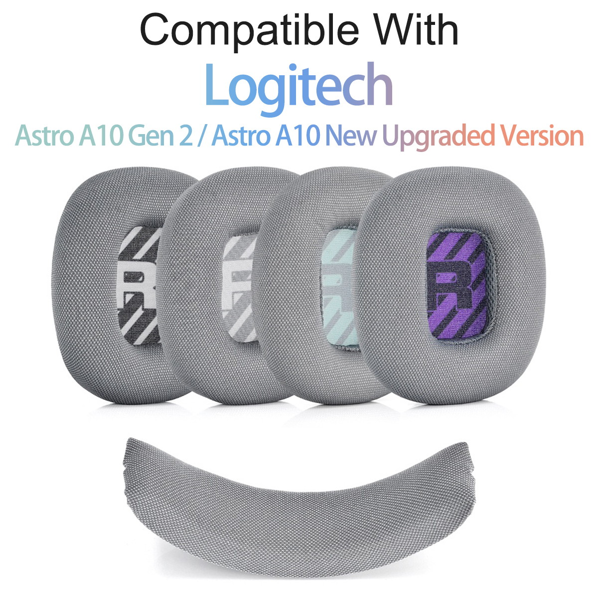 Replacement Ear pads For Logitech Astro A10 Gen 2 / Astro A10 New ...