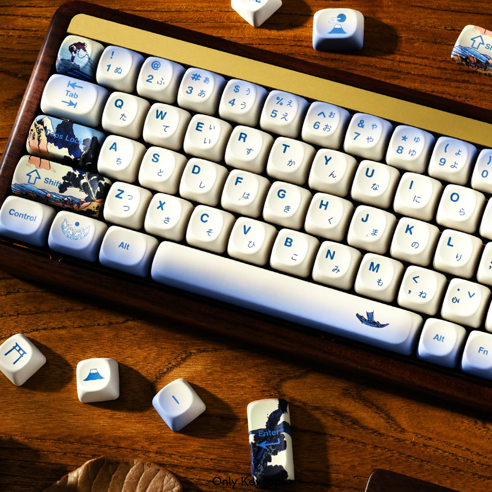 Auspicious Clouds Theme Keycaps-132Key/Set PBT MOA Profile Custom ...