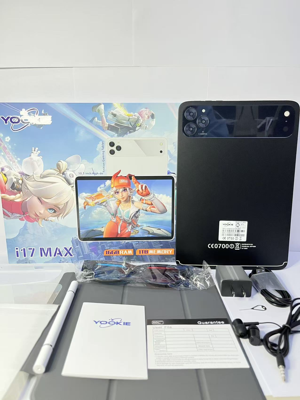 I17 Max Tablet 16GB+1TB Android 10.1