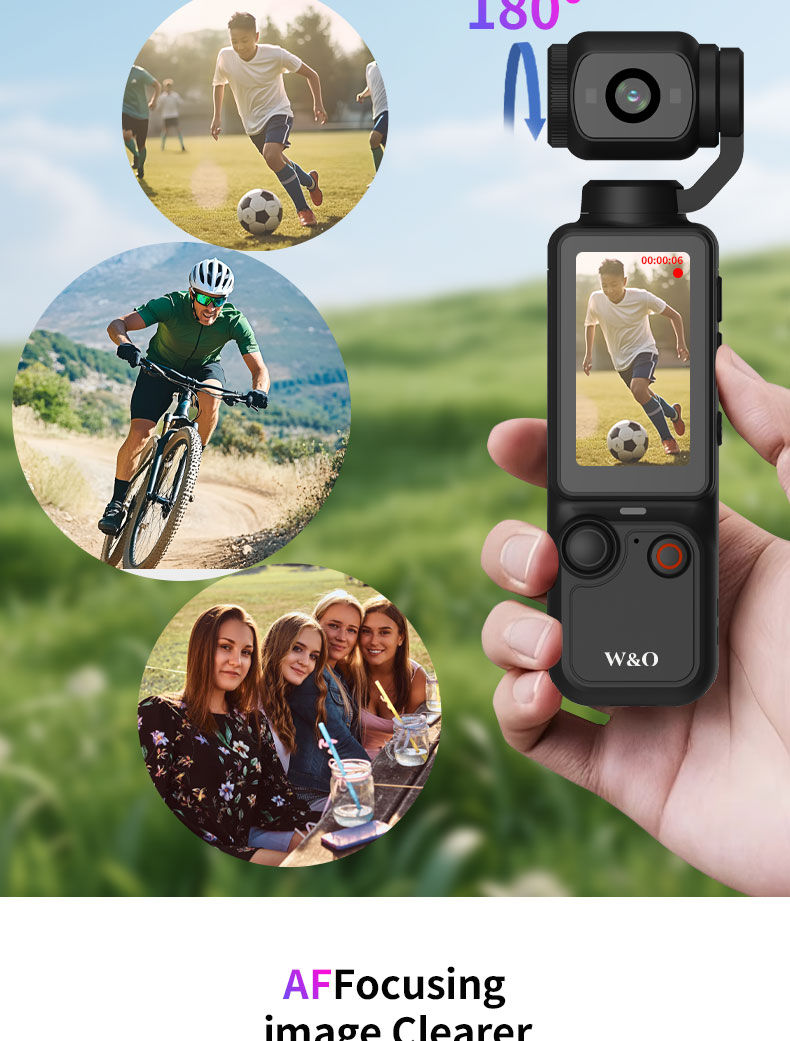 1080P WiFi Sports Wearable Camera Travel Bicycle Driver Recorder Mini ...